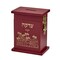 Rite Lite 5.75" Brown and Gold Classical Enameled Wood Tzedakah Box